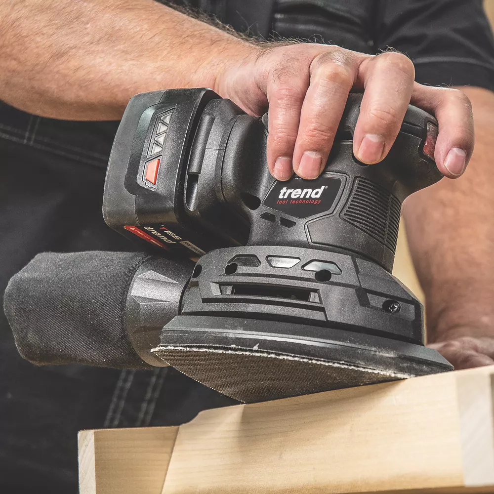 Trend T18S/DSB 18V Li-Ion TXLi Cordless Detail Sander - Bare 6 Trend T18S/DSB 18V Li-Ion TXLi Cordless Detail Sander - Bare - Image 4