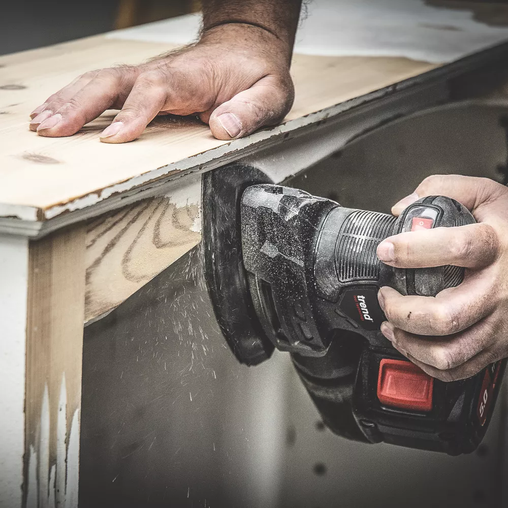 Trend T18S/DSB 18V Li-Ion TXLi Cordless Detail Sander - Bare 9 Trend T18S/DSB 18V Li-Ion TXLi Cordless Detail Sander - Bare - Image 7