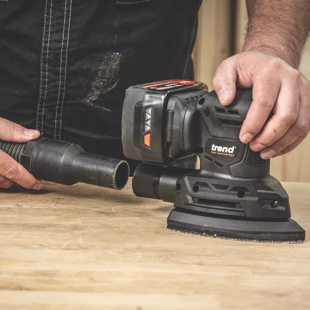 Trend T18S/DSB 18V Li-Ion TXLi Cordless Detail Sander - Bare 10 Trend T18S/DSB 18V Li-Ion TXLi Cordless Detail Sander - Bare - Image 8