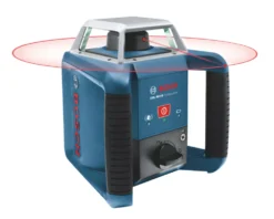 Bosch GRL400 Red Self-Levelling Rotary Laser Level With Receiver -Premium Tools 1787K A2