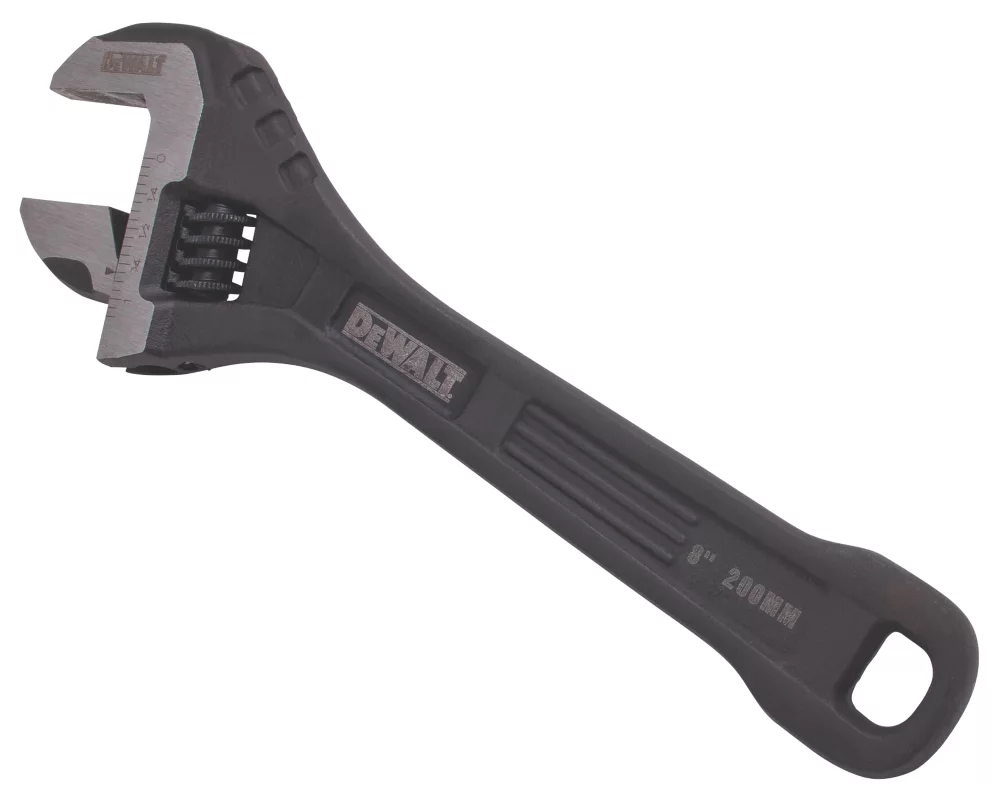 DeWalt Adjustable Wrench 8" 5 DeWalt Adjustable Wrench 8" - Image 3