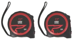 Forge Steel 8m Tape Measure Set 2 Pack -Premium Tools 184PR A1