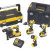 DeWalt DCK456M3T-GB 18V 3 X 4.0Ah Li-Ion XR Brushless Cordless 4-Piece Power Tool Kit -Premium Tools 2013P P