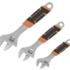 Magnusson Adjustable Wrench Set 3 Pieces -Premium Tools 2309V P