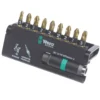 Wera Bit-Check 1/4" Hex Shank PZ BiTorsion Extra-Hard Screwdriver Bit Set 10 Pieces -Premium Tools 234FP P