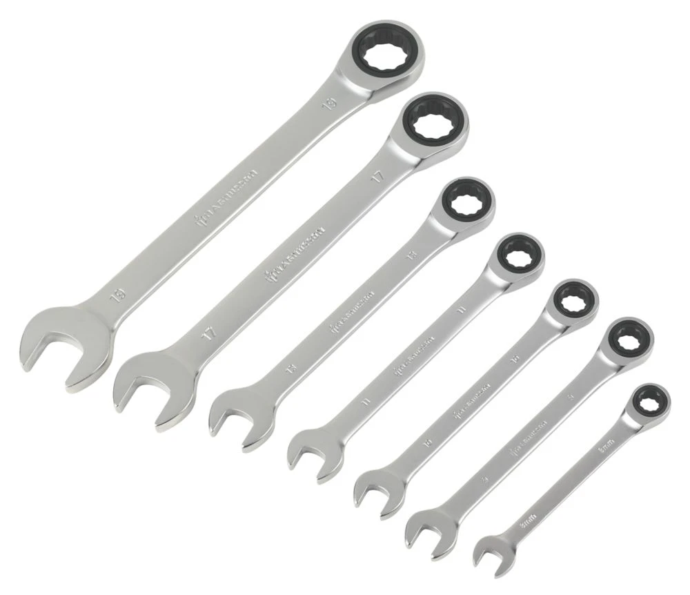 Magnusson W018-5 Ratchet Spanner Set 7 Pieces 3 Magnusson W018-5 Ratchet Spanner Set 7 Pieces
