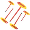 C.K Metric VDE Insulated T-Handle Hex Key Set 5 Pieces -Premium Tools 280PV P