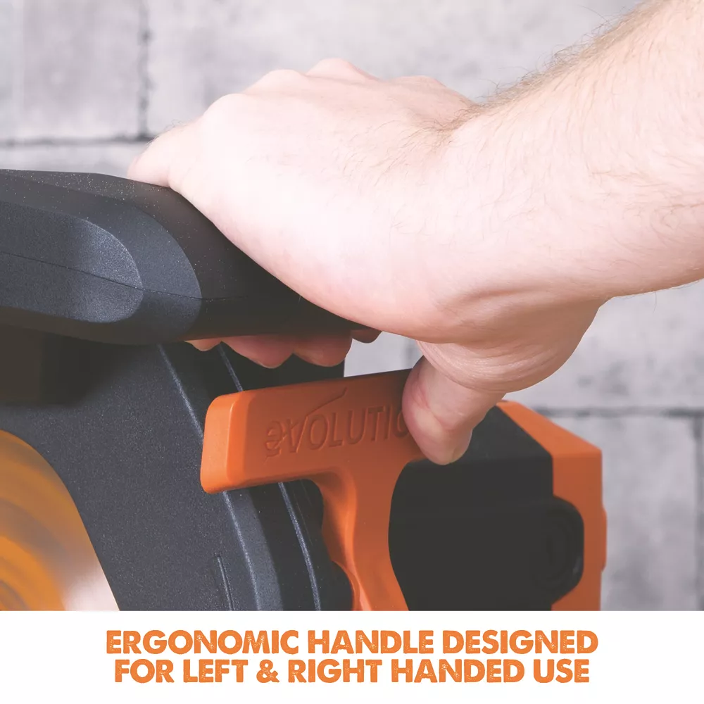 Evolution R210SMS 210mm Electric Single-Bevel Sliding Multi Material Sliding Mitre Saw 220-240V 6 Evolution R210SMS 210mm Electric Single-Bevel Sliding Multi Material Sliding Mitre Saw 220-240V - Image 4