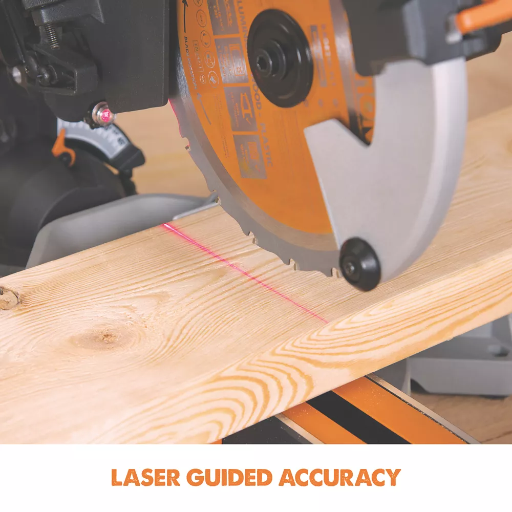 Evolution R210SMS 210mm Electric Single-Bevel Sliding Multi Material Sliding Mitre Saw 220-240V 9 Evolution R210SMS 210mm Electric Single-Bevel Sliding Multi Material Sliding Mitre Saw 220-240V - Image 7