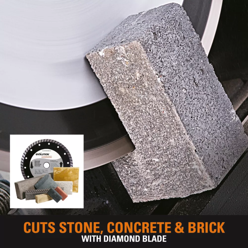 Evolution RAGE4 1250W 185mm Electric Chop Saw 110V 7 Evolution RAGE4 1250W 185mm Electric Chop Saw 110V - Image 6