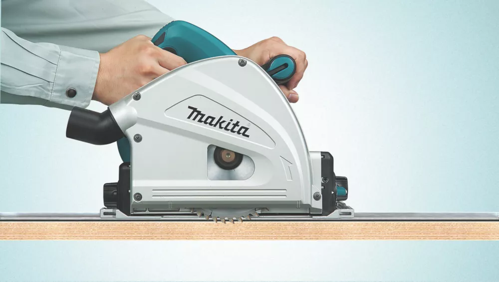 Makita SP6000J1 165mm Electric Plunge Cut Saw 110V 4 Makita SP6000J1 165mm Electric Plunge Cut Saw 110V - Image 2
