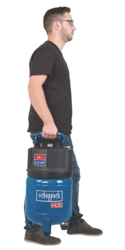 Scheppach HC24V 24Ltr Electric Vertical Air Compressor 240V -Premium Tools 3208R A2