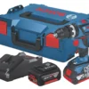 Bosch GSB 18V-60 C 18V 2 X 5.0Ah Li-Ion Coolpack Brushless Cordless Combi Drill -Premium Tools 320PV P