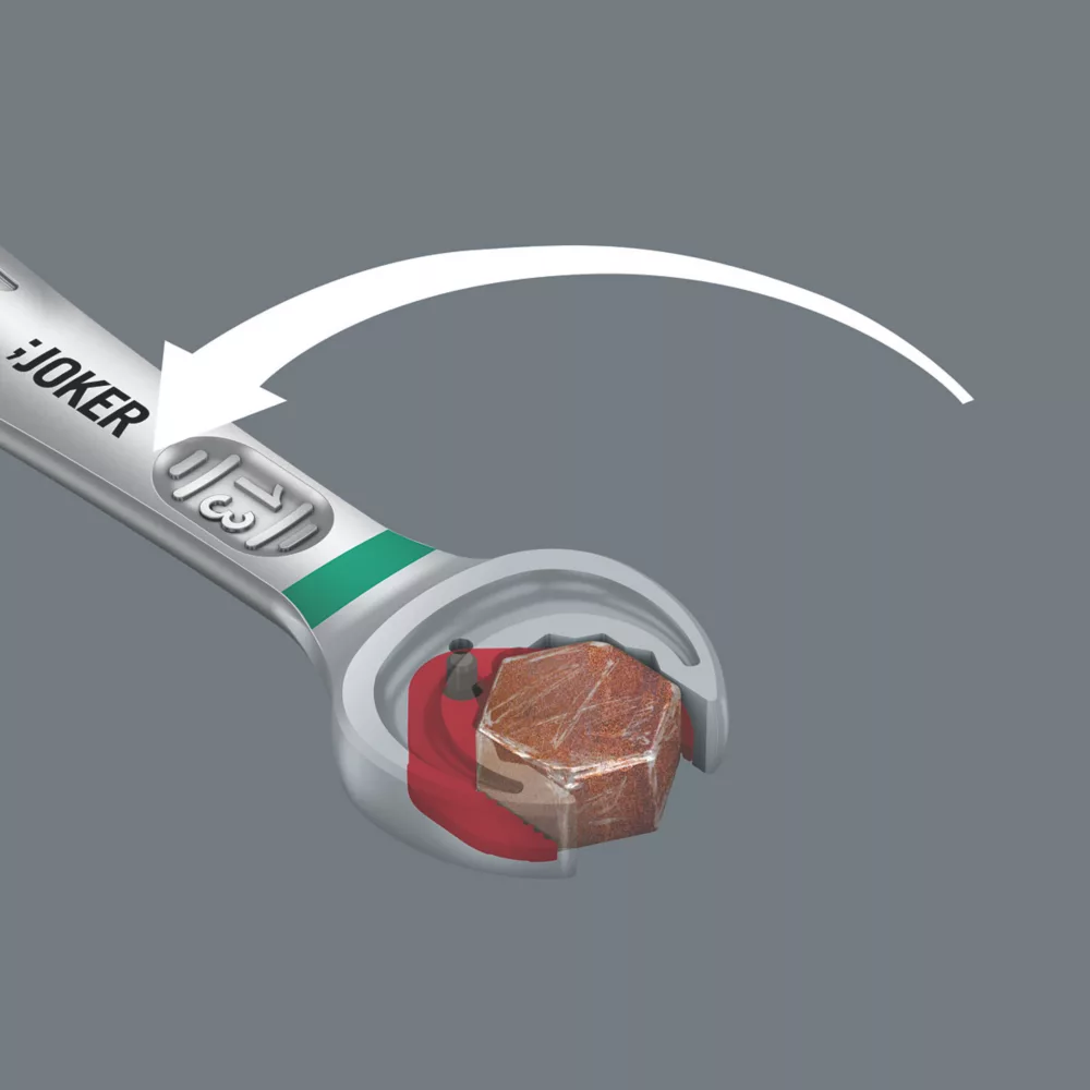 Wera Joker Combination Ratchet Spanner 13mm 7 Wera Joker Combination Ratchet Spanner 13mm - Image 5