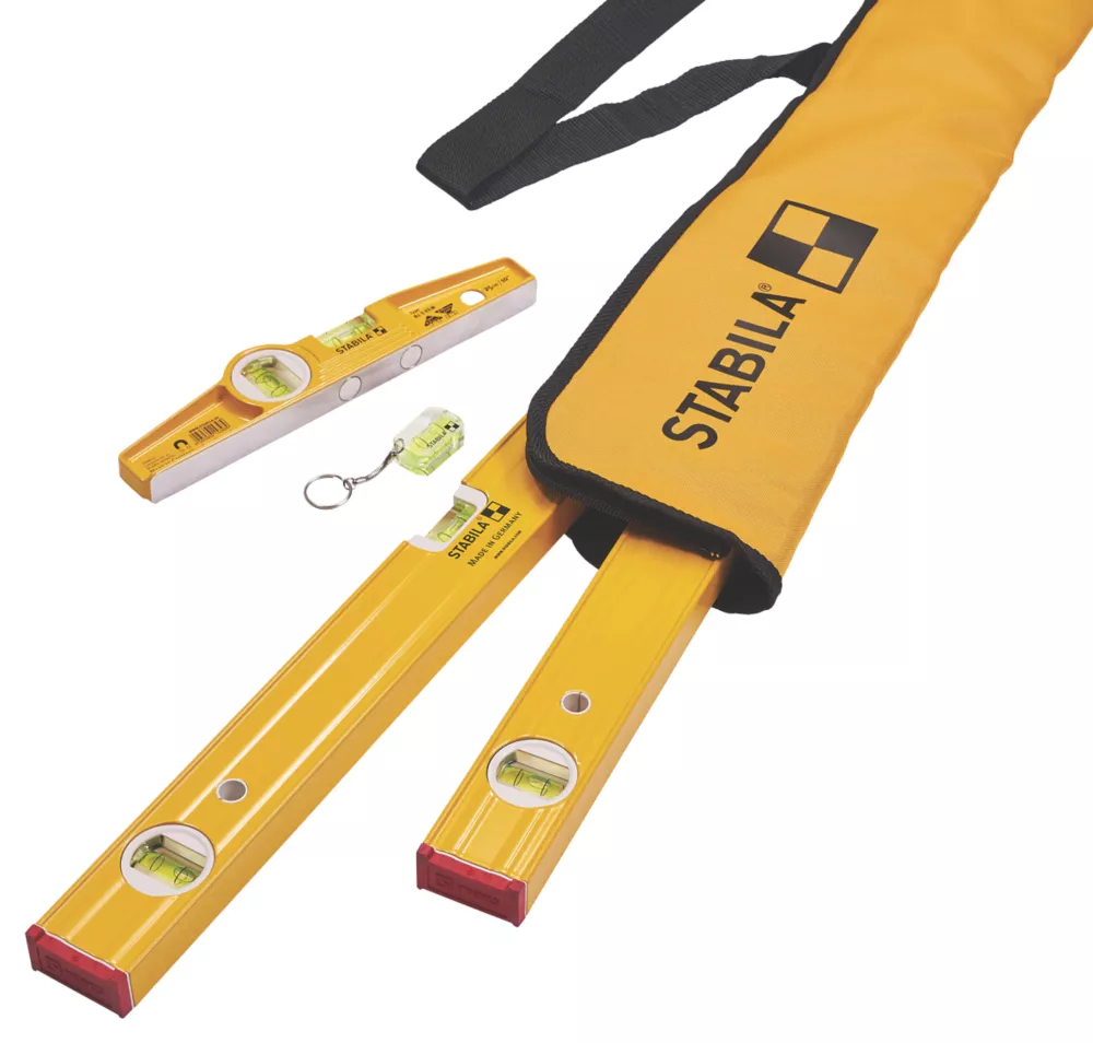 Stabila Spirit Level Set 4 Pieces 4 Stabila Spirit Level Set 4 Pieces - Image 2