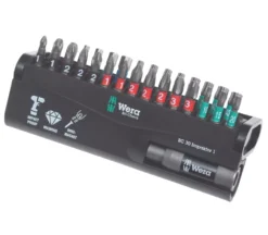 Wera Bit-Check 1/4" Hex Shank Mixed Impaktor TriTorsion Screwdriver Bit Set 30 Pieces