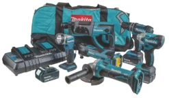 Makita DLX6100PX1 18V 3 X 3.0Ah Li-Ion LXT Cordless 6 Piece Kit