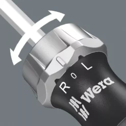 Wera Kraftform Kompakt Interchangeable Ratcheting Screwdriver Bit Set 7 Piece Set -Premium Tools 358FP A2