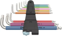 Wera L-Keys Metric Multicolour Stainless Steel Hex-Plus Set 9 Pieces 7 Wera L-Keys Metric Multicolour Stainless Steel Hex-Plus Set 9 Pieces -Premium Tools 359FP A1