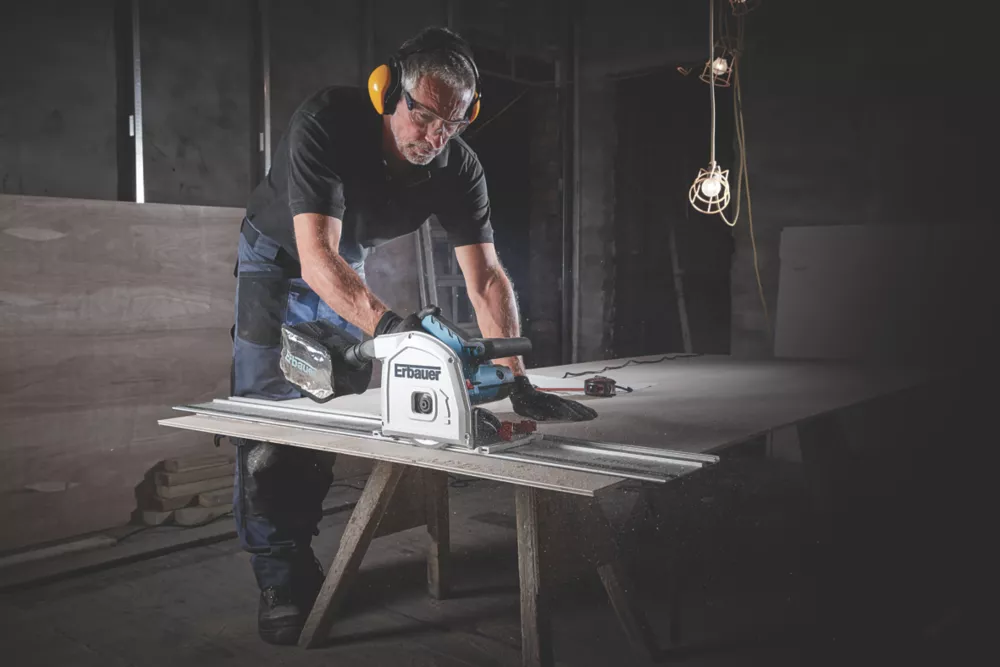 Erbauer ERB690CSW 185mm Electric Plunge Saw 240V 9 Erbauer ERB690CSW 185mm Electric Plunge Saw 240V - Image 7