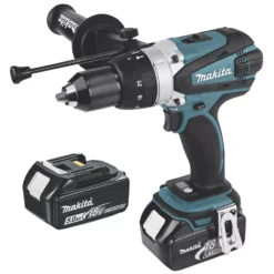 Makita DLX2145TJ 18V 2 X 5.0Ah Li-Ion LXT Cordless Combi Drill & Impact Driver Twin Pack -Premium Tools 4044R A1