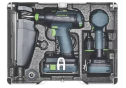 Festool 577245 18V 2 X 4Ah Li-Ion Airstream Li-High Power Brushless Cordless Twin Pack -Premium Tools 408XG A2