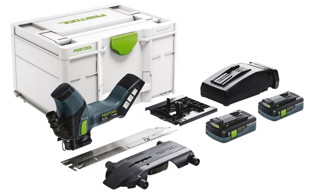 Festool ISC 240 18V 2 X 4.0Ah Li-Ion Airstream Li-High Power Brushless Cordless Insulation Saw 4 Festool ISC 240 18V 2 X 4.0Ah Li-Ion Airstream Li-High Power Brushless Cordless Insulation Saw - Image 2
