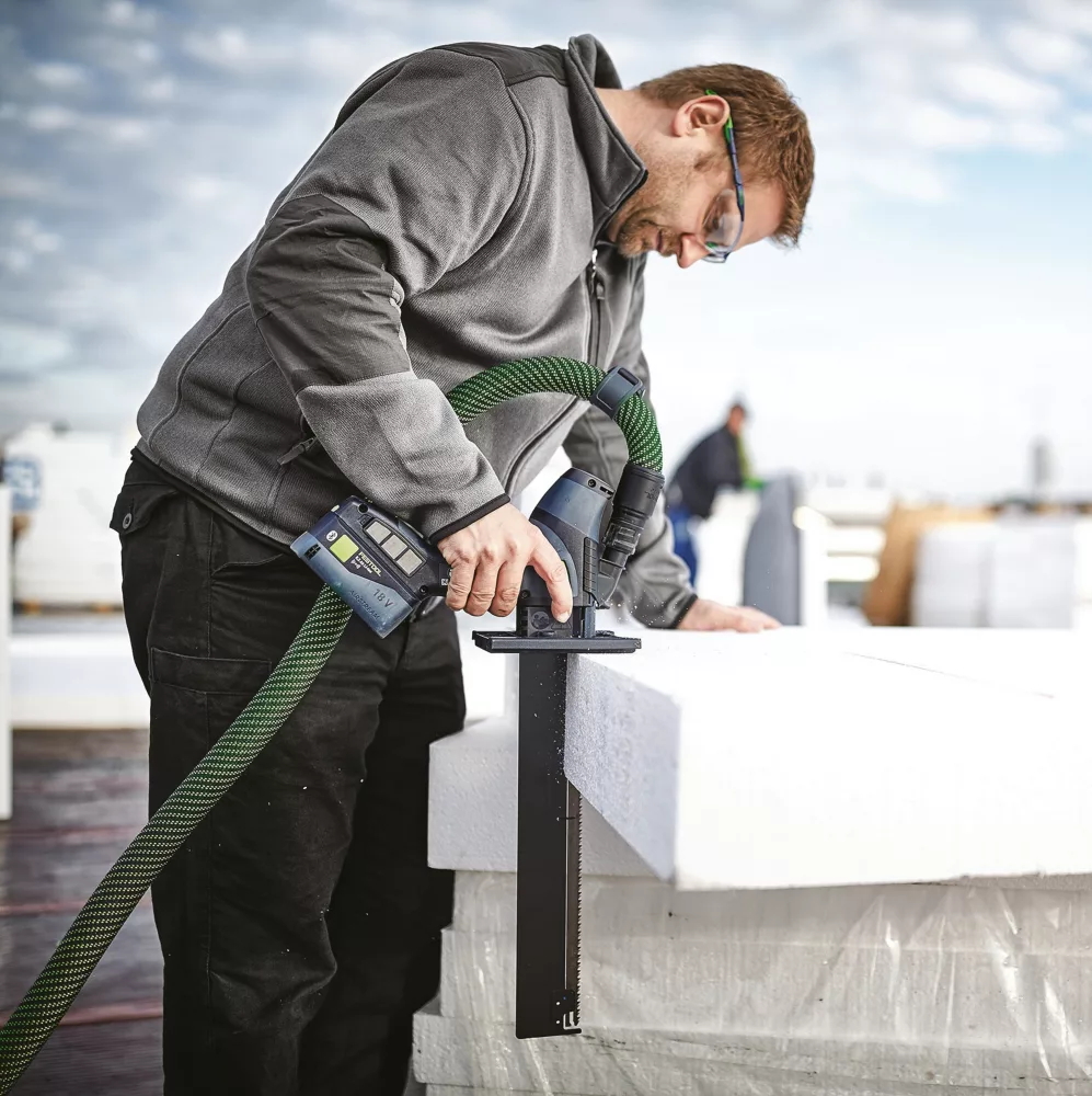 Festool ISC 240 18V 2 X 4.0Ah Li-Ion Airstream Li-High Power Brushless Cordless Insulation Saw 6 Festool ISC 240 18V 2 X 4.0Ah Li-Ion Airstream Li-High Power Brushless Cordless Insulation Saw - Image 4