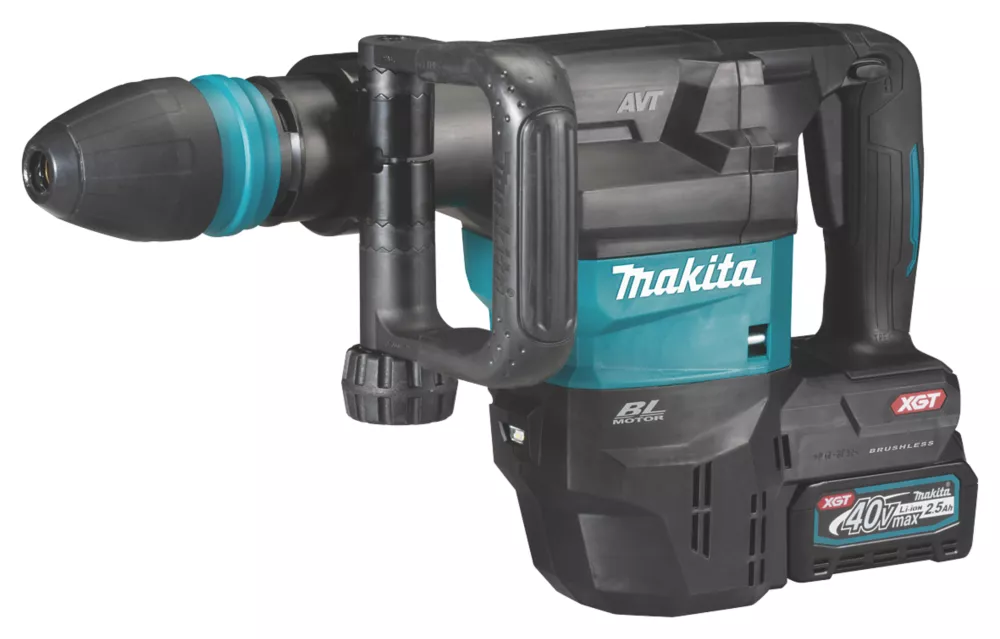 Makita HM001GD201 SDS Max 40V 2 X 2.5Ah XGT Brushless Cordless Demolition Breaker 3 Makita HM001GD201 SDS Max 40V 2 X 2.5Ah XGT Brushless Cordless Demolition Breaker
