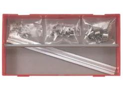 Teng Tools TTALU Mixed Drive 1/4, 3/8 & 1/2" Clip Rail Set 32 Pieces