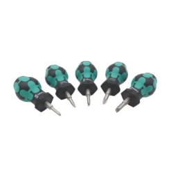 Wera Set 1 Mixed Stubby Screwdriver Set 5 Pieces