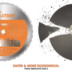 Evolution R355CPS240V 2200W 355mm Electric Chop Saw 220-240V -Premium Tools 462FJ A6