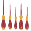 Wiha SoftFinish Mixed VDE Screwdrivers 5 Piece Set -Premium Tools 467CF P