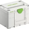 Festool Systainer³ SYS3 M 237 Stackable Organiser 15 1/2" 2 Festool Systainer³ SYS3 M 237 Stackable Organiser 15 1/2" -Premium Tools 470XR P
