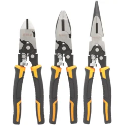 DeWalt Compound Action Pliers Set 3 Pcs