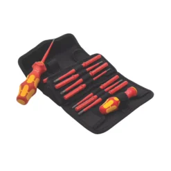 Wera Kraftform Kompakt Turbo I 1 VDE Interchangeable Screwdriver Set 16 Pieces