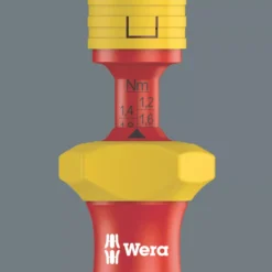 Wera Kraftform Kompakt 1/4" Hex VDE Adjustable Torque Screwdriver 1.7-3.5Nm -Premium Tools 484FP A5