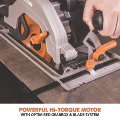 Evolution R165CCSL 1200W 165mm Electric Multi-Material Circular Saw 110V -Premium Tools 504FX A3