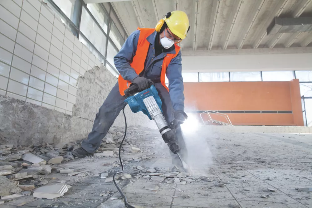 Bosch GSH11VC 11.4kg SDS Max Electric Breaker 110V 5 Bosch GSH11VC 11.4kg SDS Max Electric Breaker 110V - Image 3