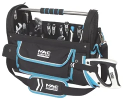 Mac Allister Tool Tote With Saw Holder 18" 5 Mac Allister Tool Tote With Saw Holder 18" -Premium Tools 5193P A1