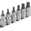 Magnusson 1/2" Drive Hex Bit Socket Rail 6 Pieces -Premium Tools 5207V P