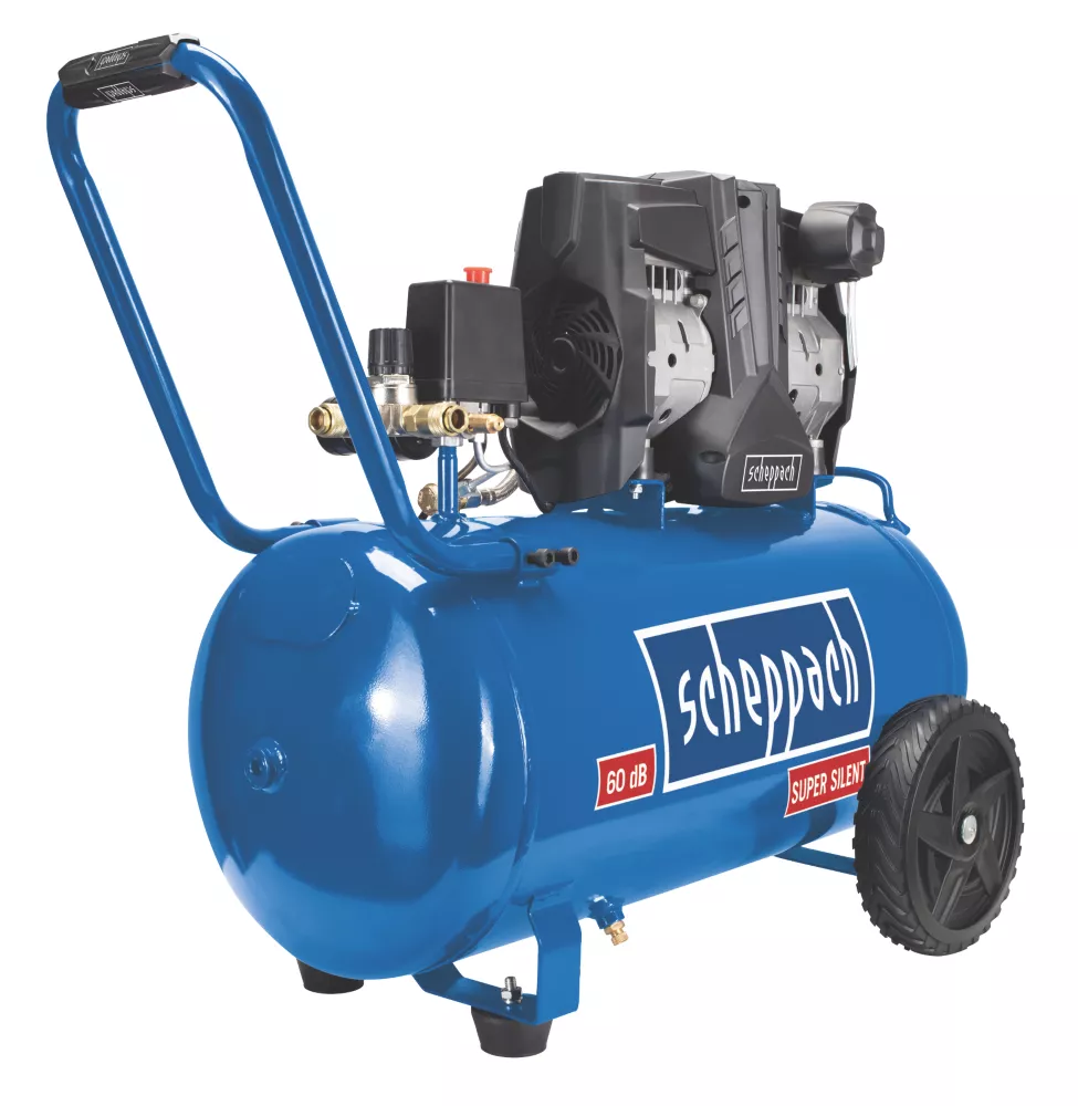 Scheppach HC51Si 50Ltr Brushless Electric Silent Air Compressor 230V