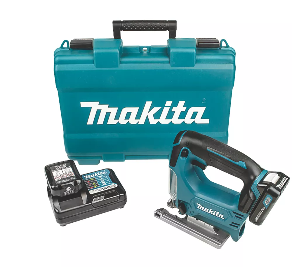 Makita JV101DWAE 10.8V 2 X 2.0Ah Li-Ion CXT Cordless Jigsaw 4 Makita JV101DWAE 10.8V 2 X 2.0Ah Li-Ion CXT Cordless Jigsaw - Image 2