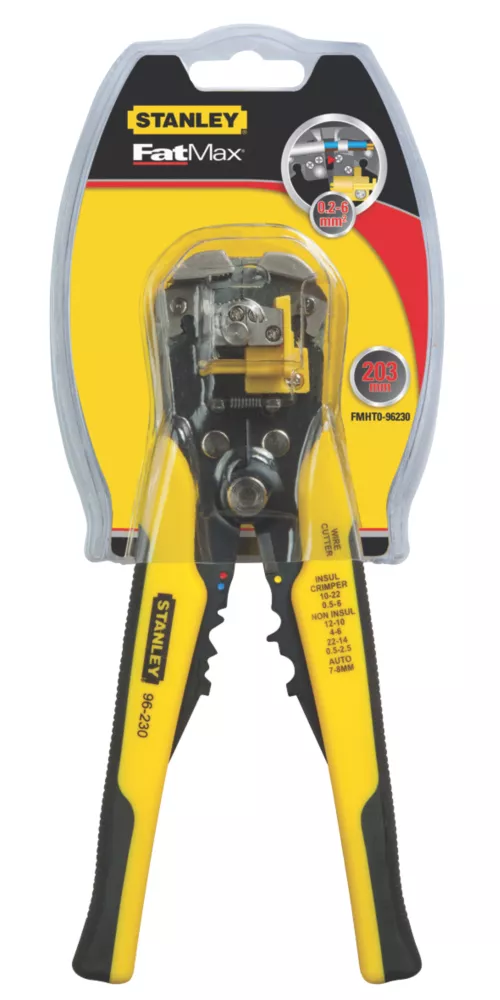 Stanley FatMax Automatic Wire Stripper 8" (203mm) 7 Stanley FatMax Automatic Wire Stripper 8" (203mm) - Image 5