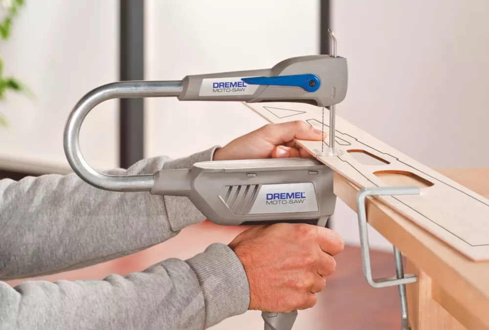 Dremel Moto-Saw 4mm Electric Compact Scroll Saw With Detachable Fretsaw 240V 7 Dremel Moto-Saw 4mm Electric Compact Scroll Saw With Detachable Fretsaw 240V - Image 5