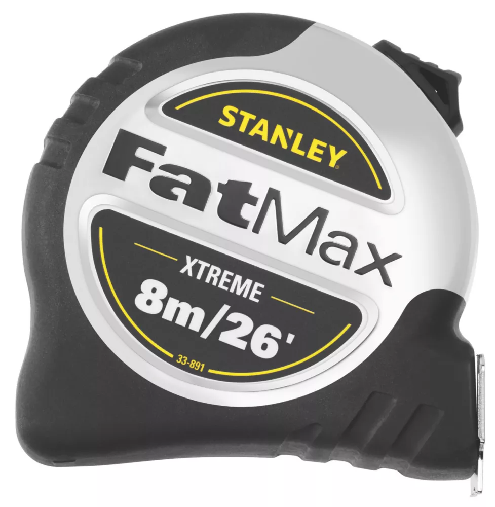Stanley FatMax Pro 8m Tape Measure 4 Stanley FatMax Pro 8m Tape Measure - Image 2