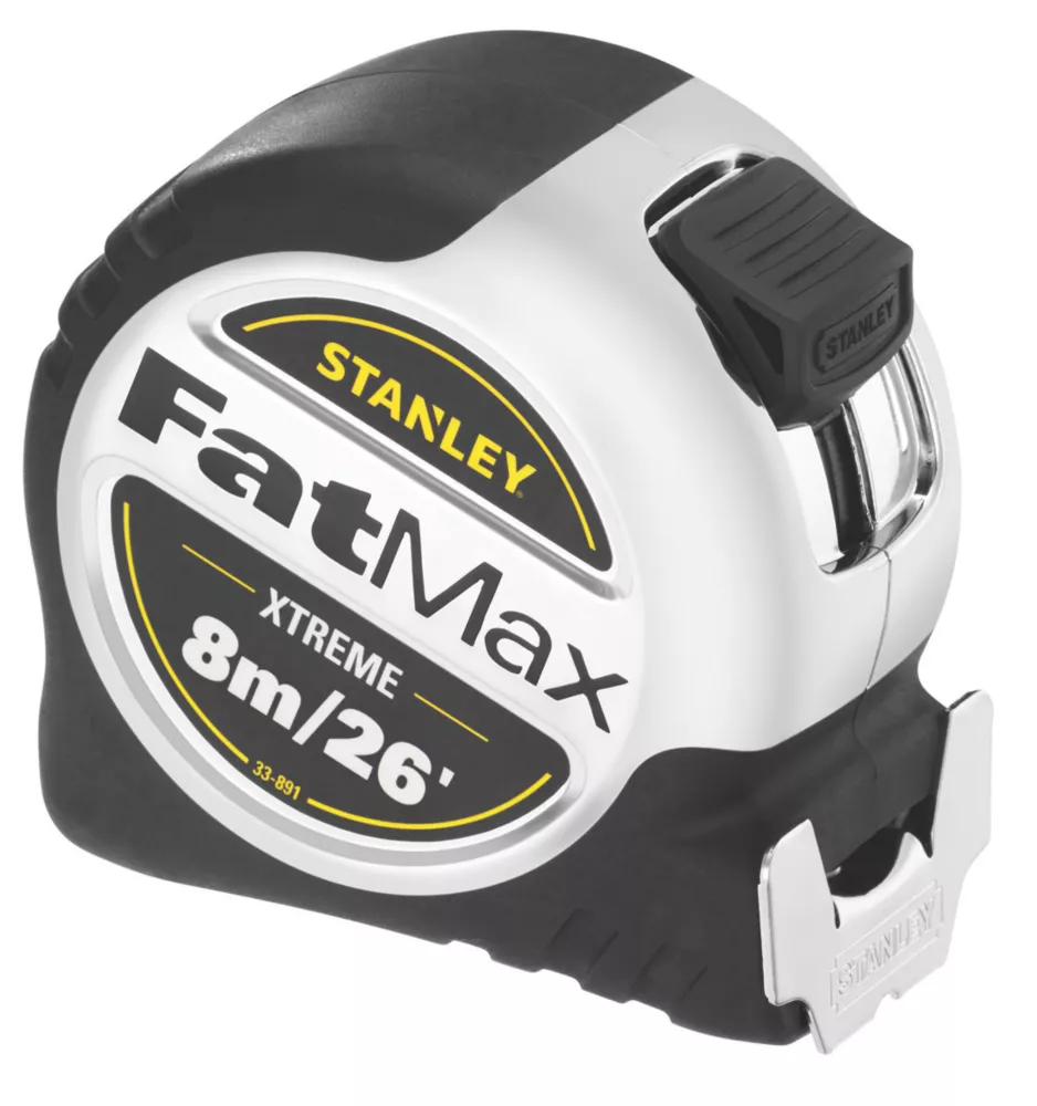 Stanley FatMax Pro 8m Tape Measure 5 Stanley FatMax Pro 8m Tape Measure - Image 3