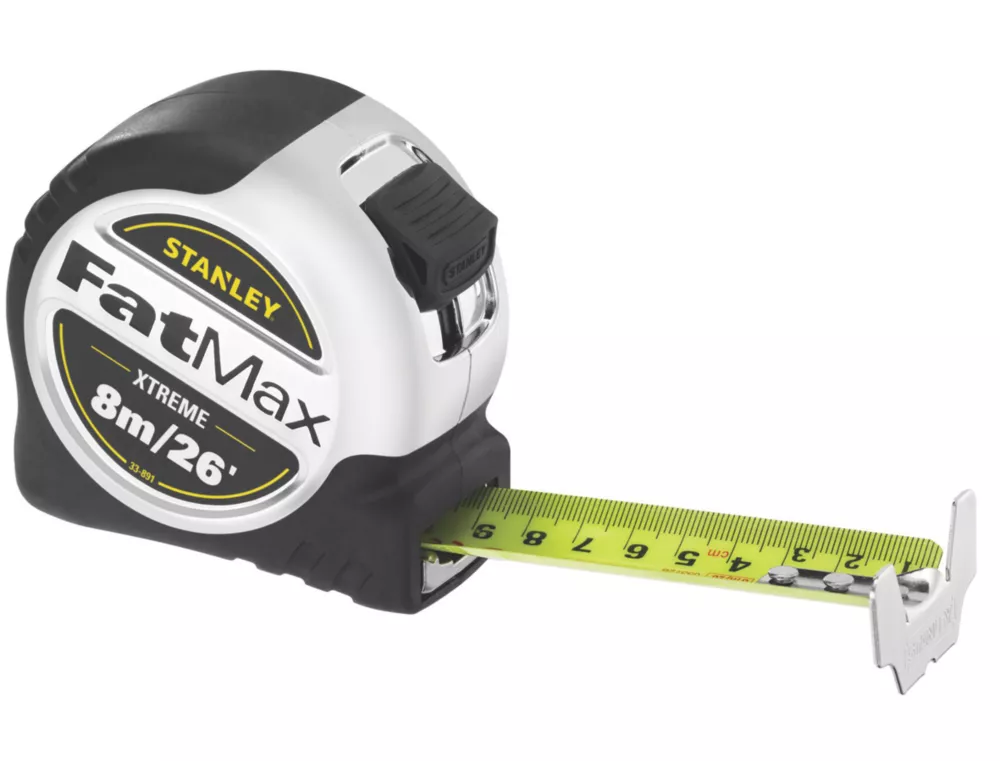Stanley FatMax Pro 8m Tape Measure 3 Stanley FatMax Pro 8m Tape Measure