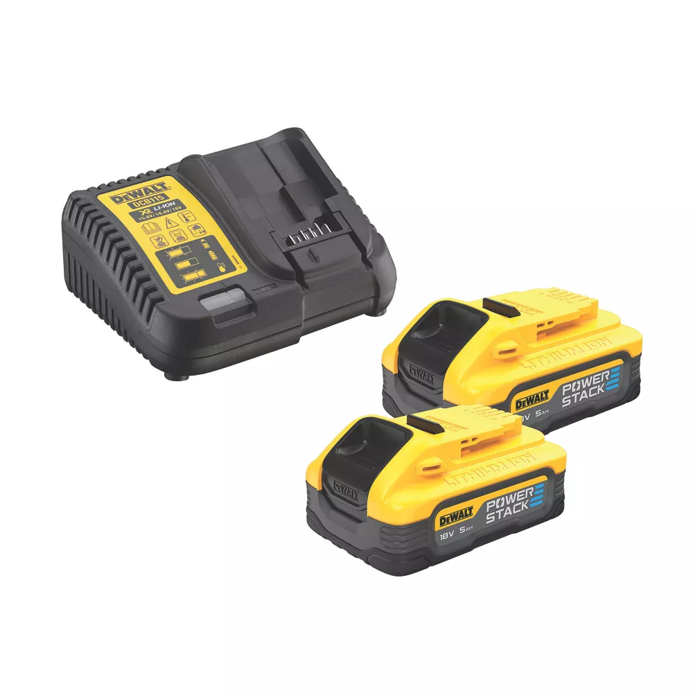DeWalt DCK2050H2T-GB 18V 2 X 5.0Ah Li-Ion PowerStack Brushless Cordless Twin Pack 6 DeWalt DCK2050H2T-GB 18V 2 X 5.0Ah Li-Ion PowerStack Brushless Cordless Twin Pack - Image 4