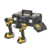DeWalt DCK2050H2T-GB 18V 2 X 5.0Ah Li-Ion PowerStack Brushless Cordless Twin Pack -Premium Tools 624RH P